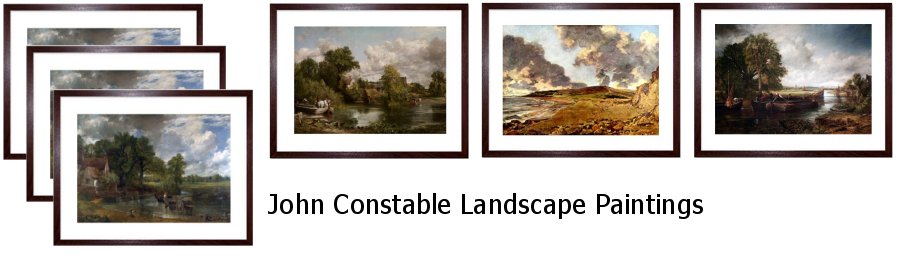 John Constable English Landscape Painter Framed Art Prints